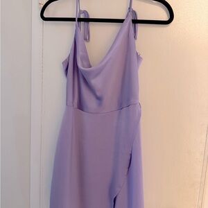 Abbeline Lavender Backless Dress